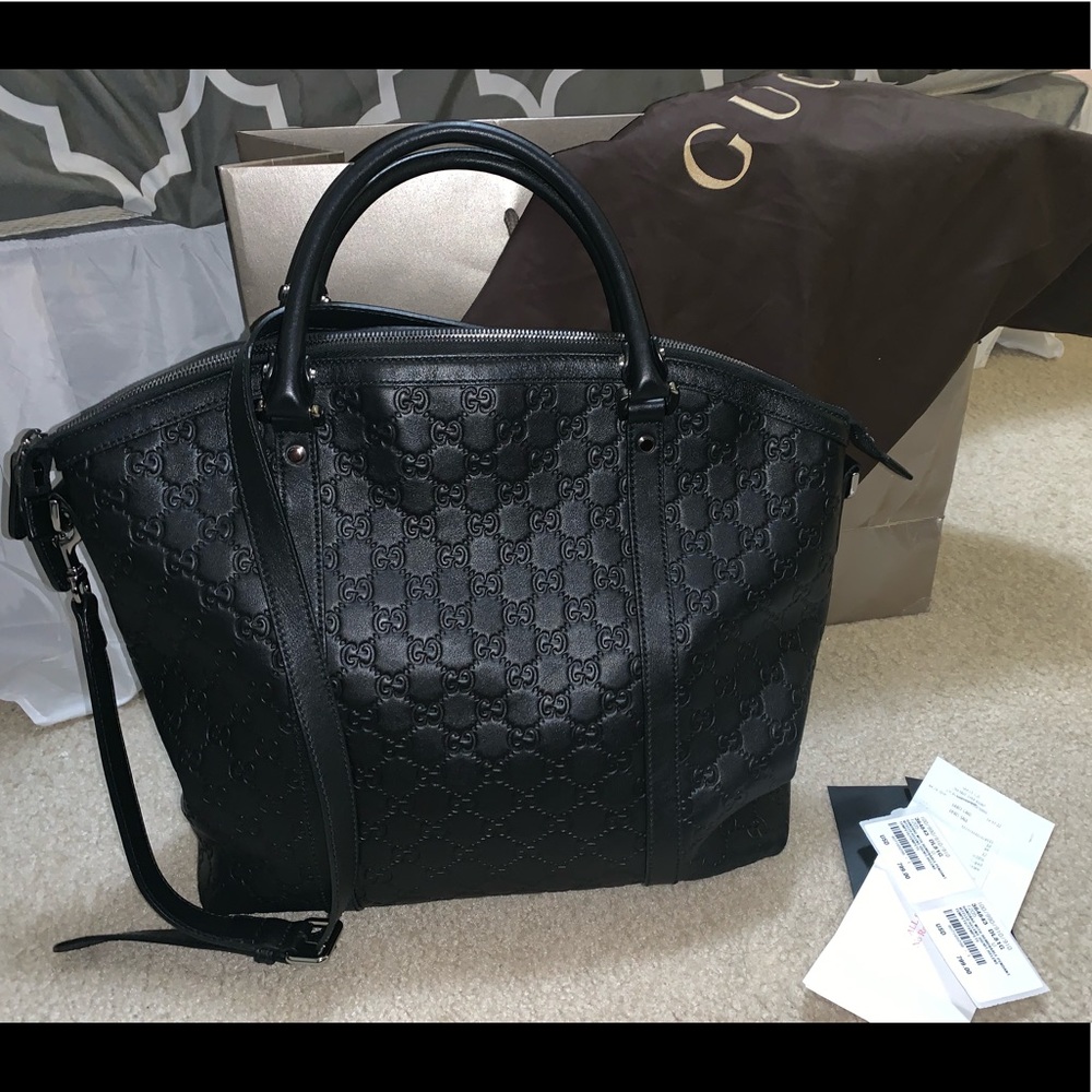 Gucci Vitelli Helene GG handbag